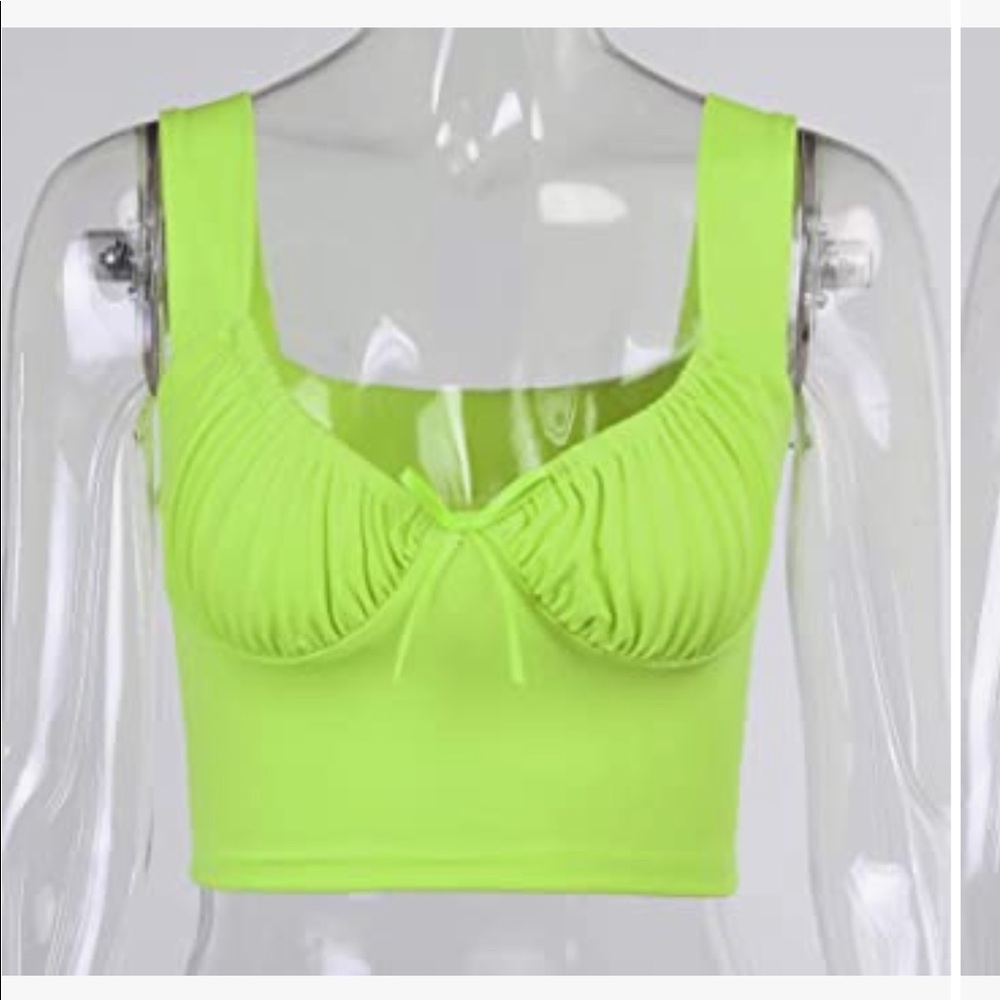 Like green tank top